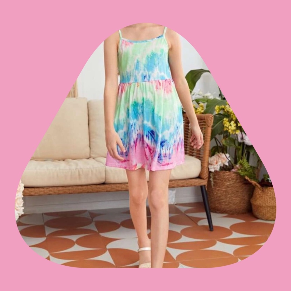 Girls Tie dye dress